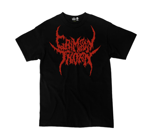 Crimson Thorn Logo 7:24 short sleeve