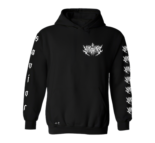 King of Kings design premium pull over hoodie